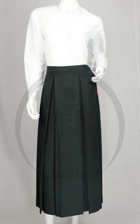 تنورة زيتي موديل (4) بدون قميص