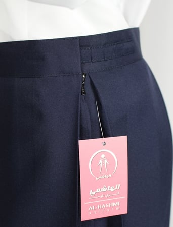 تنورة كحلي موديل (4) بدون قميص