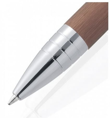 قلم أسود جاف (اللون الخارجي بني) ONLINE