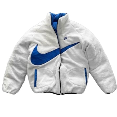 جاكيت دبل فيس من نايك أزرق