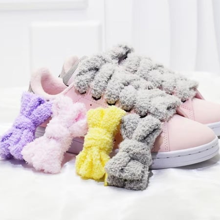 حبال أحذية قطن