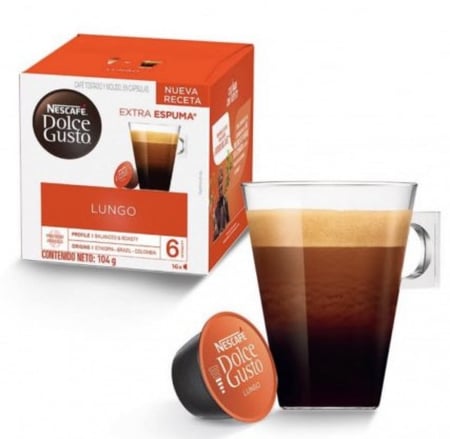 كبسولات دولشي غوستو لونجو NESTLE CABSULS  LUNGO