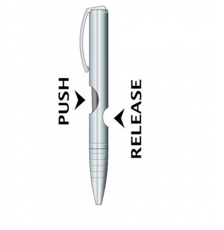 قلم اسود قابل للسحب ONLINE