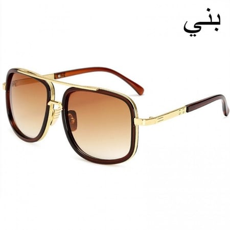 نظارات شمسية مربعة متعددة الألوان مقاوم للأشعة فوق البنفسجية UV400 للجنسين