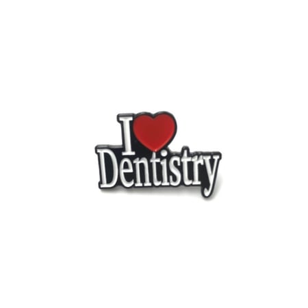 I Love Dentistry Brooch