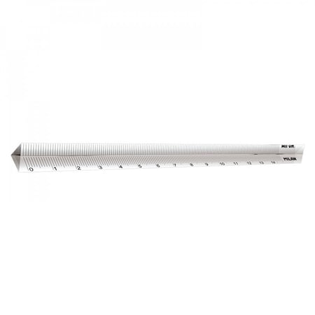 مسطرة بلاستيكية مثلثة 15 سم