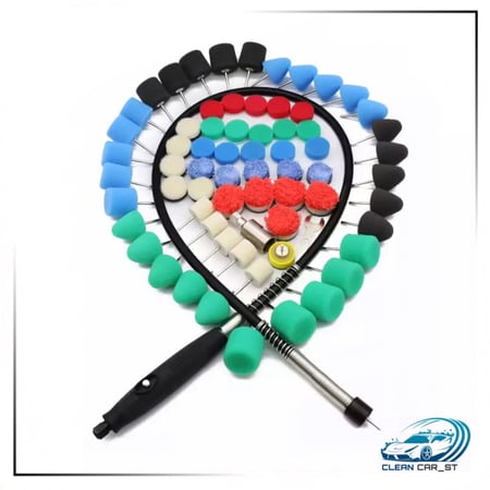 جهاز تلميع مع طقم بفرات