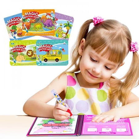 دفتر تلوين للاطفال بالماء