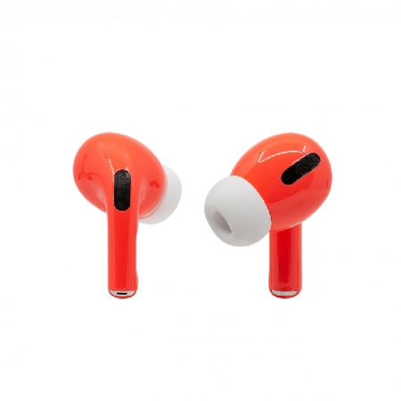 APPLE - ابل ايربودز برو - كورال اورنج مطفي