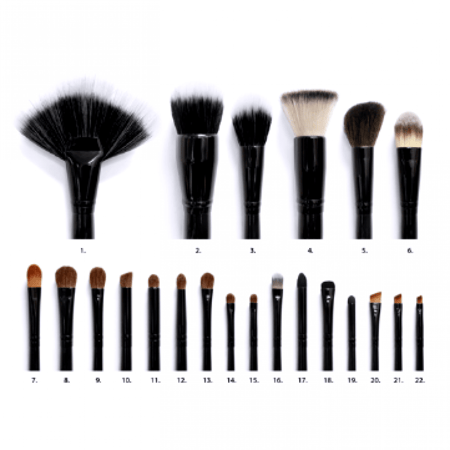 مجموعة طقم فرشاة كوستال 22 فرشاة