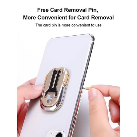 ماسك مسكة جوال خلفي المنيوم متعدد الاستخدامات Multifunctional Mobile Phone Grip Holder