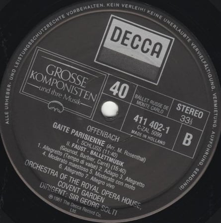 Offenbach / Gounod - Ballet Music