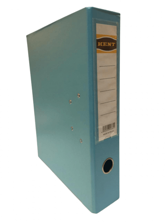 ملف افرنجي بلاستيك,باستيل لون سماوي (حلقتين)