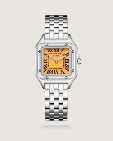 ساعة نسائية ستيل بلون فضي