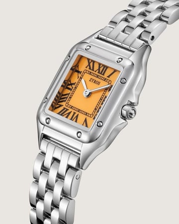 ساعة نسائية ستيل بلون فضي