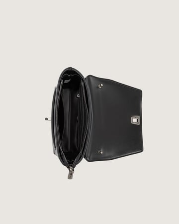 شنطة وهج بلون أسود بحجم متوسط لكل يوم.