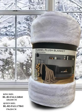 بطانيه كوين بلوجرين -مفرد ونص