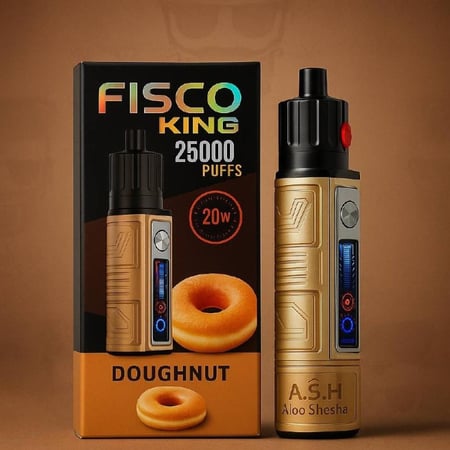 سحبة فيسكو كينج 25000 FISCO KING 25000 Puffs دونات