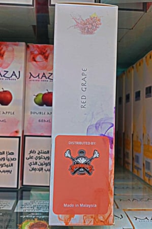 نكهة Mazaj Red Grape عنب أحمر 60 مل من مزاج فيب