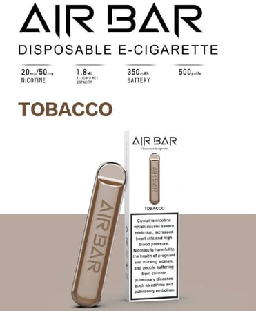 سحبة اير بار 500 موشة Air Bar 500 Puffs – Multi Flavors