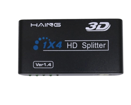 موزع اتش دي ام اي HDMI Splitter HAING 1×4 (HI-HD104F)