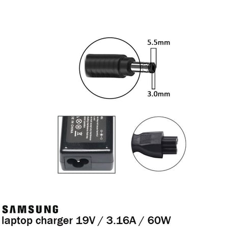 Laptop charger sansung شاحن لابتوب سامسونج