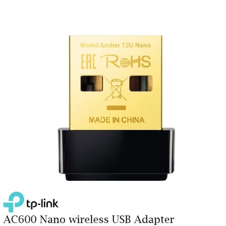 archer T2U Nano محول ومقوي شبكة لاسلكي نانو لتسريع و تقوية الواي فاي