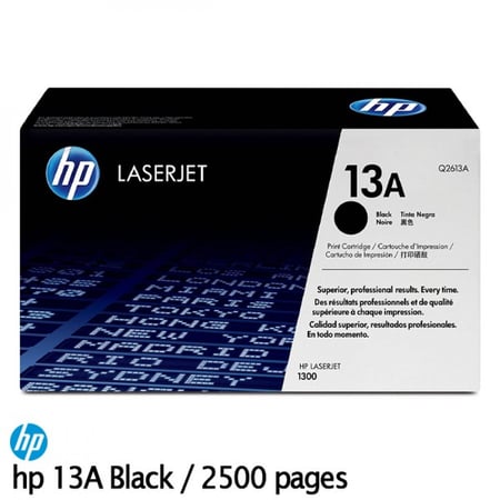 حبر اتش بي ليزر  الأصلي 13A اسود Tonner hp laserJet  13A black
