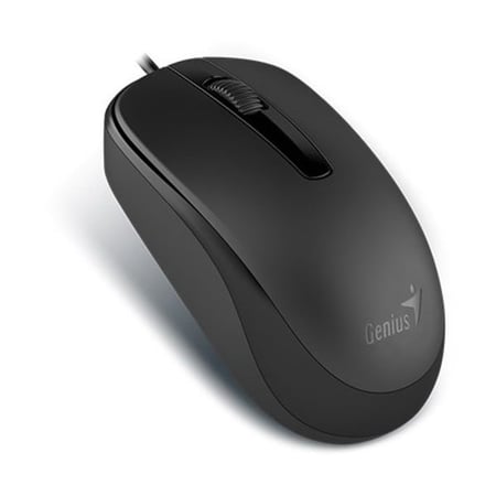 ماوس سلكي باللون الاسود Genius Optical Mouse, 3 buttons, DX-120, Black