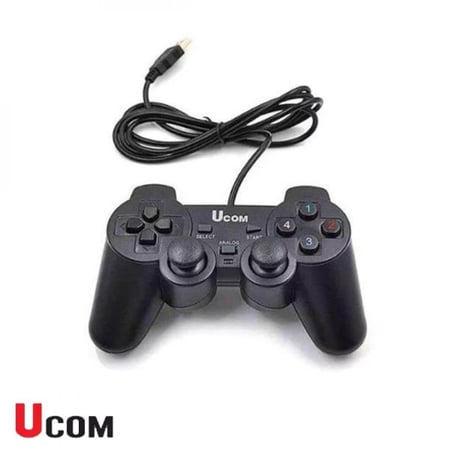 UC-JS704S2 / يد العاب سلكية لألعاب الكمبيوتر ( قيمنق )2 يد تحكم