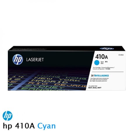 حبر اتش بي ليزر الأصلي 410A ازرق Tonner hp laserJet 410A cyan