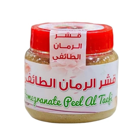 عبوة قشر الرمان الطائفي المطحون