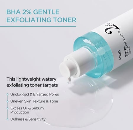Anua - BHA 2% Gentle Exfoliating Toner 150ml  تونر تقشير لطيف يحتوي على BHA