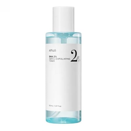 Anua - BHA 2% Gentle Exfoliating Toner 150ml  تونر تقشير لطيف يحتوي على BHA