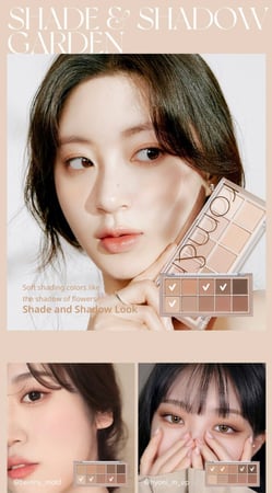 Romand better than palette the secret garden باليتات اي شادو من روماند