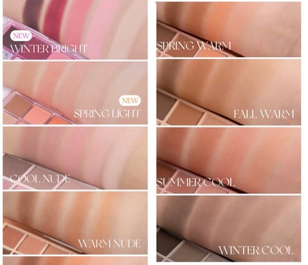 Romand better than palette the secret garden باليتات اي شادو من روماند