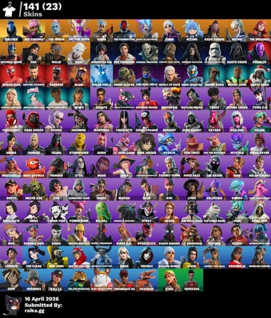 حساب فورت 141+ سكن اساسي