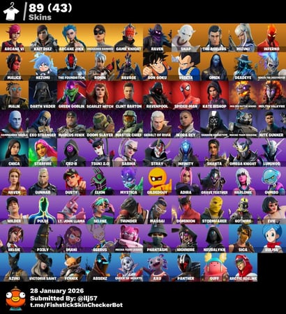 حساب فورت +89 سكن مميز جدا