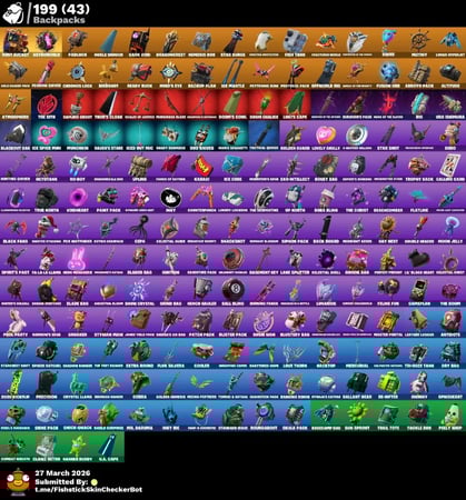 حساب فورت +187 سكن و سكن استرو جاك