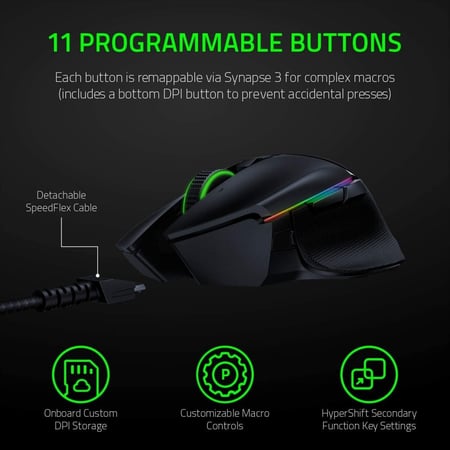 Razer Basilisk Ultimate HyperSpeed Wireless Gaming Mouse
