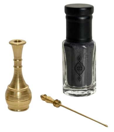 كحل الاثمد الاسود الاصلي 100%