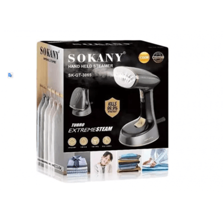 سوكاني مكواة بخار محمولة 1470وات موديل SK-GT-3065-أسود