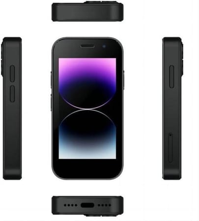 هاتف ذكي صغير XS17 ميني ثنائي شرائح الاتصال بشاشة HD مقاس 3 بوصة وذاكرة رام 2 جيجابايت وذاكرة داخلية 16 جيجابايت الجيل الثالث 3G اصدر حديث