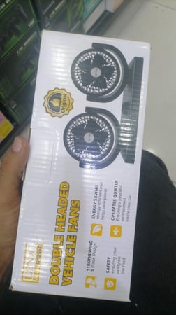 مروحة سيارة مزدوجة الرأس DX2567 من دينكس