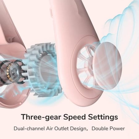 مروحة تبريد بدون شفرات برقبة معلقة