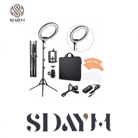 إضاءة رنج لايت مقاس 18 انش للماكرو و المكياج و المودل و المنتجات وغيرها من الإستخدامات