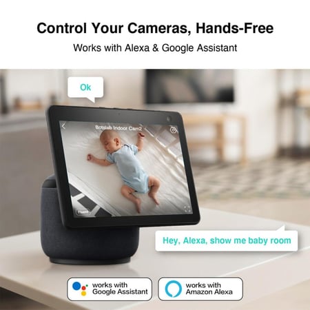 كاميرا ذكية قابلة للامالة من BOTSLAB ( C212 )