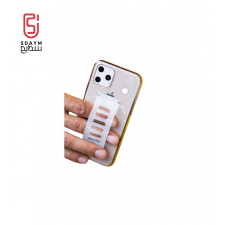 غطاء الحماية جريب 2 يو رفيع يدعم الشحن اللاسلكي مع مسكة خلفيه ايفون 11 برو ماكس شفاف