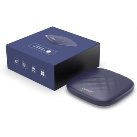 محول دونجل كاربلاي اندرويد لاسلكي من كارلين كيت، محول ايه اي كاربلاي بلس للسيارة كاربلاي شريحه 4G خلوية، 4+64G