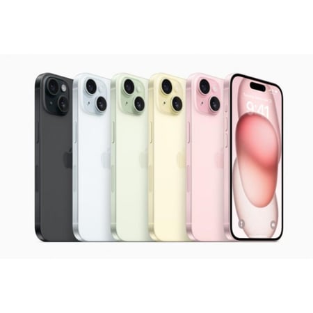 ابل ايفون 15 سعة 256 جيجا بايت